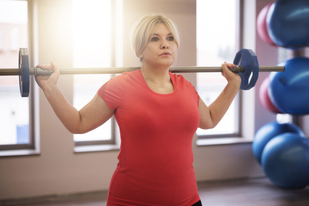 High levels of estrogen can cause weight gain