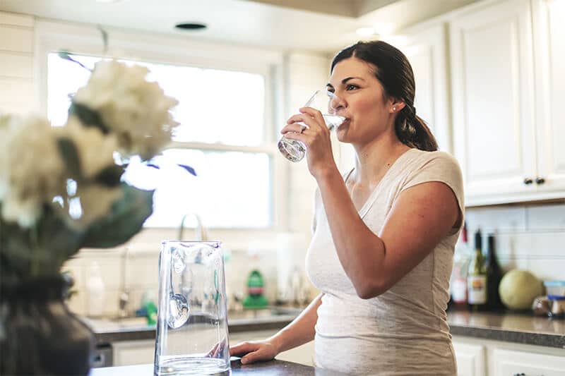 proper hydration can help reduce PMS mood swings