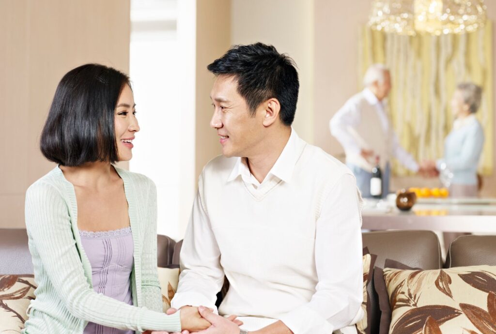 couples having a conversation on how to improve their libido