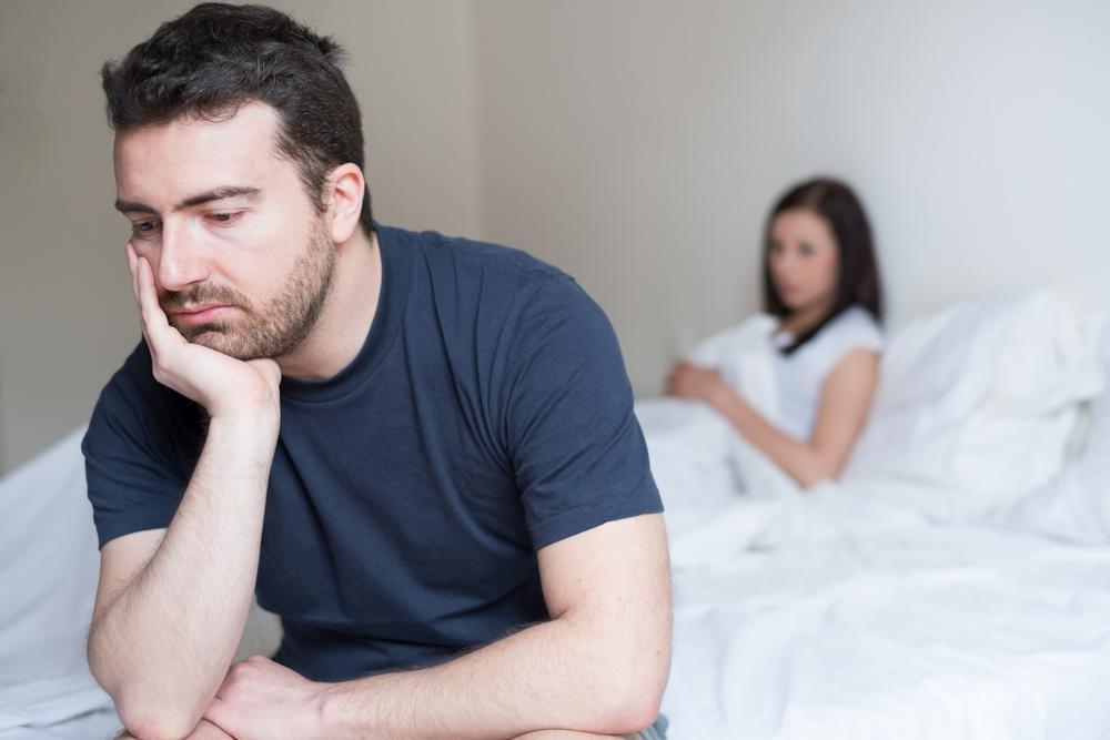 man worried about erectile dysfunction