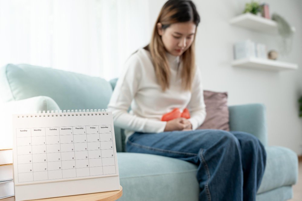 lady worried about frequent periods and cramps