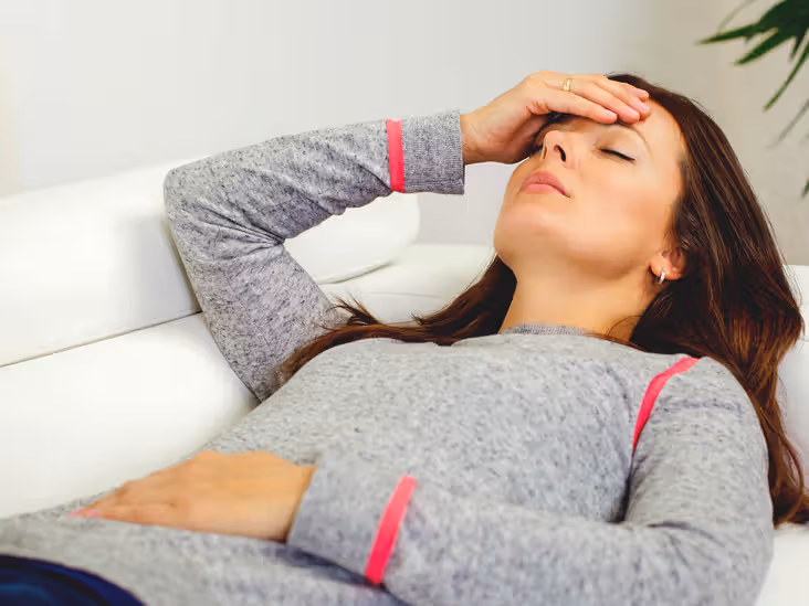 woman worried about IUD expulsion