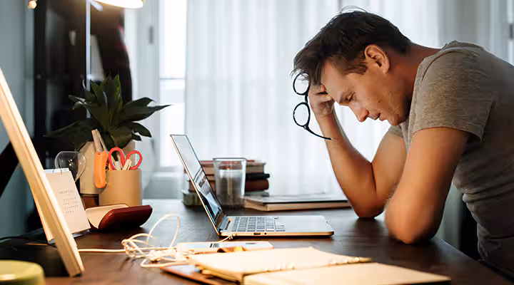 man thinking about how to boost his testosterone