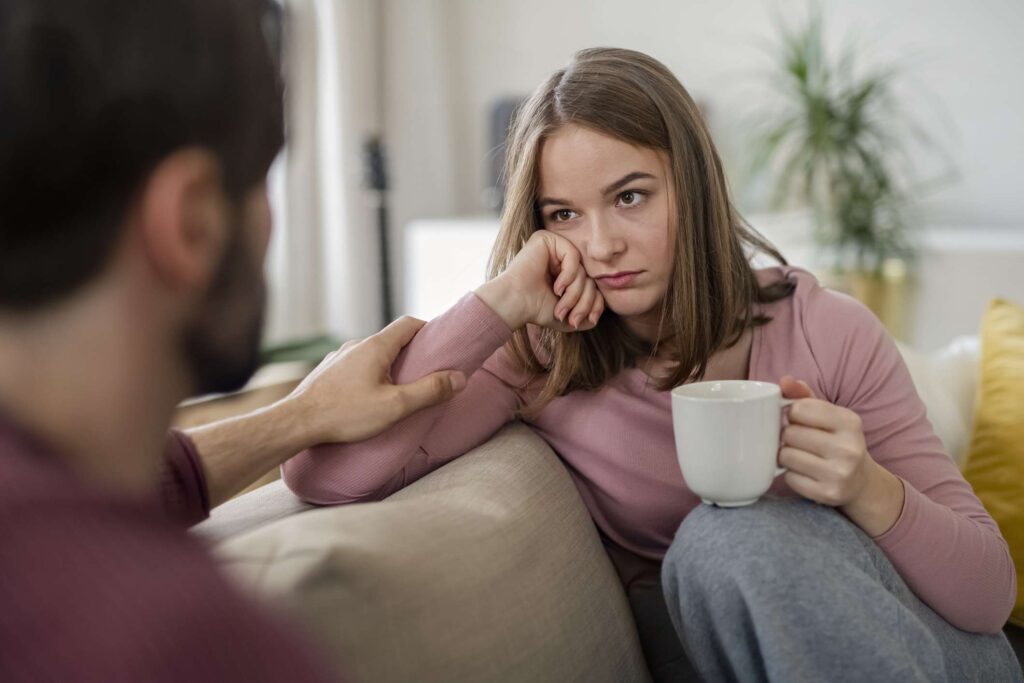 couples trying to maintain intimacy even after painful intercourse