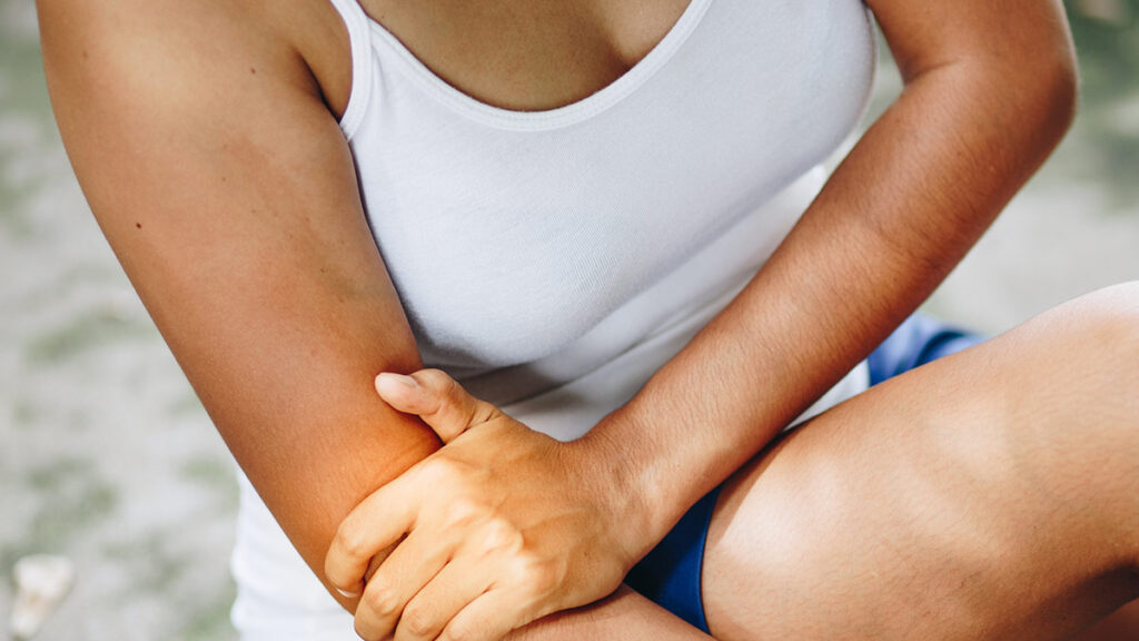 young woman feeling pain due to failed insert