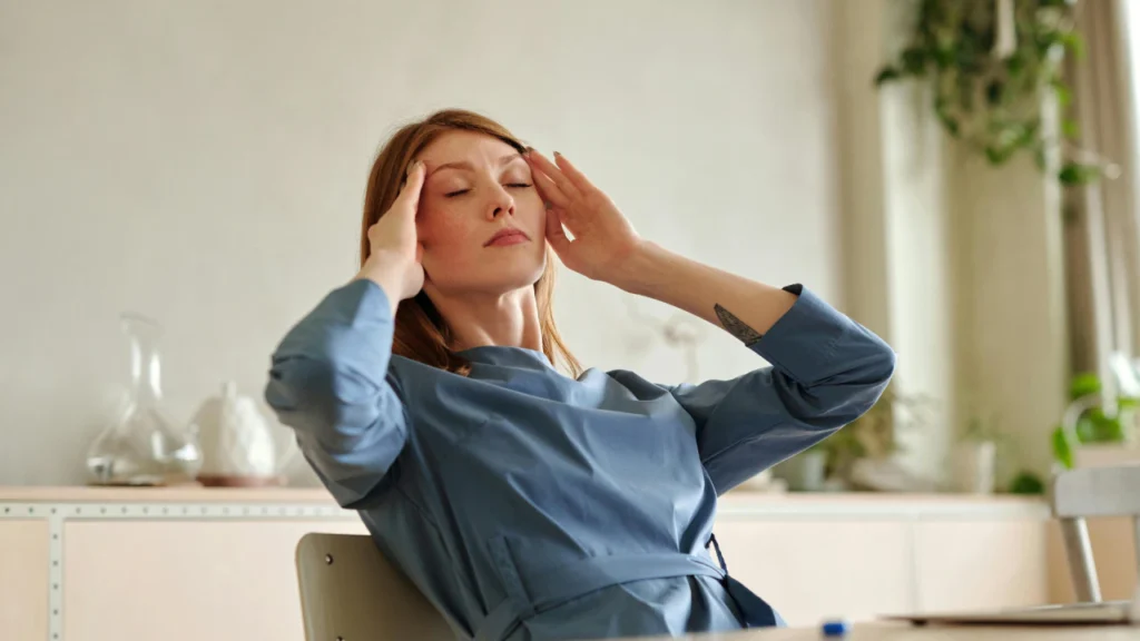 woman going through perimenopause 