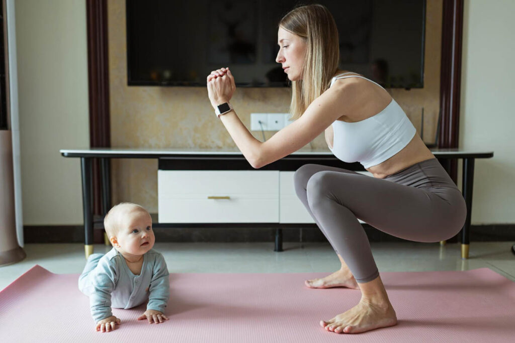 Postpartum Core Exercises